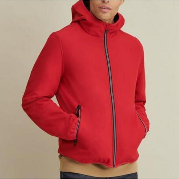GUESS RED Light Weight Hooded Jacket - Picture 2 of 7
